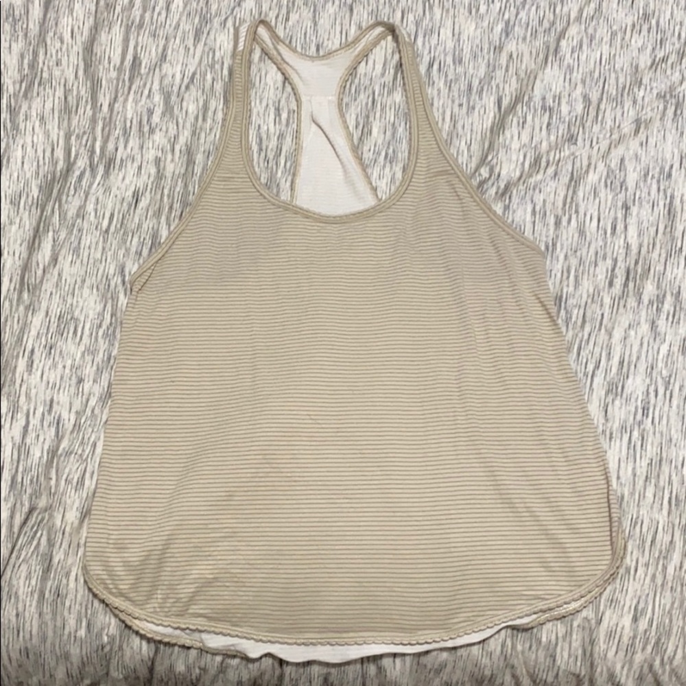Lululemon size 8 racerback tank top